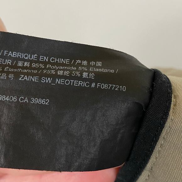 Theory Zaine Neoteric Polyamide Blend Taupe Men Casual Pants Size 36x28 - Picture 8 of 8